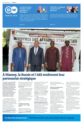 Cover of Deutsche Welle (French Edition)