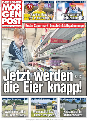 Cover of Dresdner Morgenpost