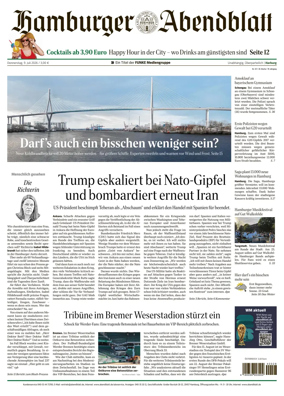 Cover of Hamburger Abendblatt (Harburg)