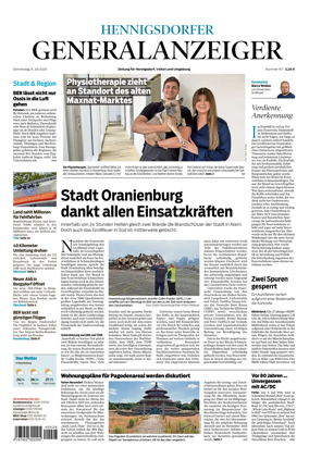 Cover of Hennigsdorfer Generalanzeiger