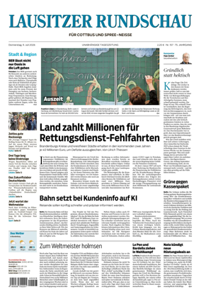 Cover of Lausitzer Rundschau