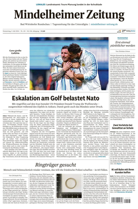 Cover of Mindelheimer Zeitung