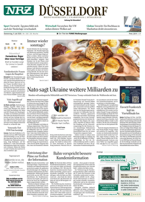 Cover of Neue Rhein Zeitung (Dusseldorf)