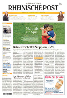 Cover of Rheinische Post Duisburg