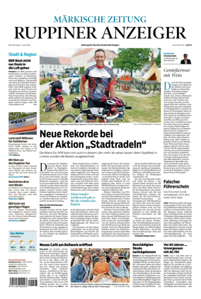 Cover of Ruppiner Anzeiger
