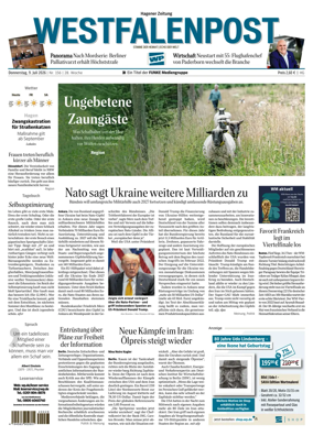 Cover of Westfalenpost (Hagen Hohenlimburg)