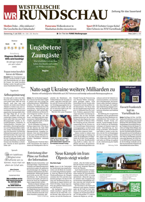 Cover of Westfalische Rundschau (Arnsberg)