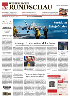 Cover of Westfalische Rundschau (Dortmund-Sud II)