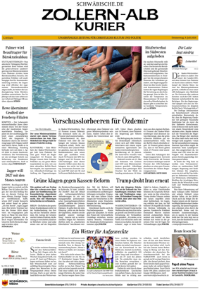 Cover of Zollern-Alb-Kurier (Balingen)