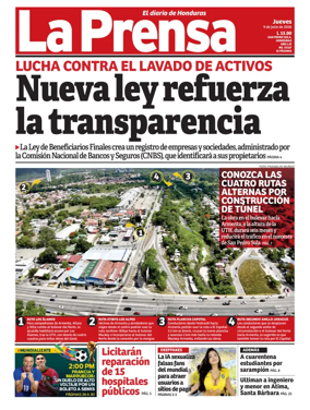Cover of Diario La Prensa