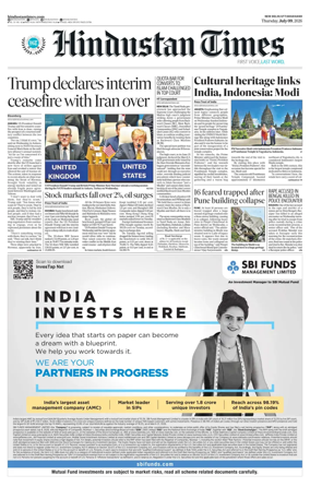 Cover of Hindustan Times Uttarakhand