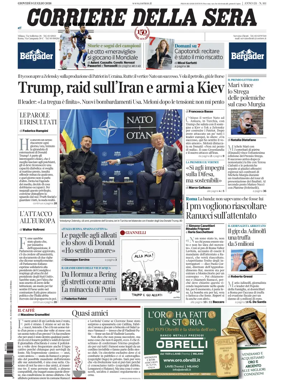 Cover of Corriere della Sera