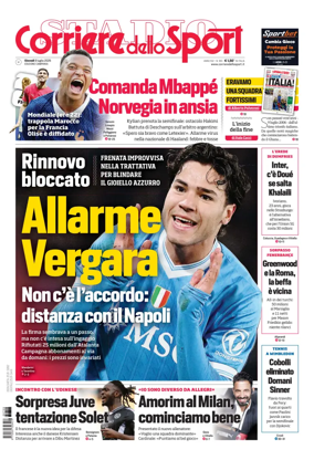Cover of Corriere dello Sport (Campania)