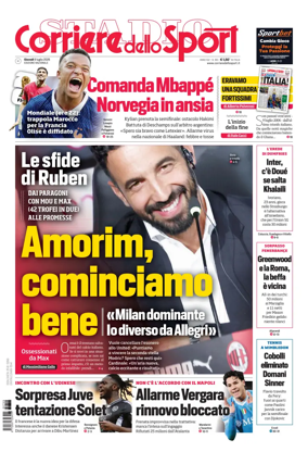 Cover of Corriere dello Sport (Lombardia)