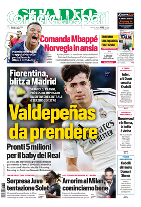 Cover of Corriere dello Sport Stadio (Emilia)