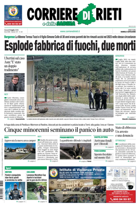 Cover of Corriere di Rieti