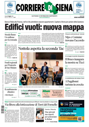 Cover of Corriere di Siena