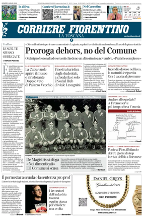 Cover of Corriere Fiorentino