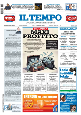 Cover of Il Tempo (Nazionale)