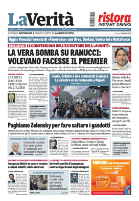 Cover of La Verita (Italia)