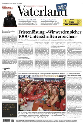 Cover of Liechtensteiner Vaterland