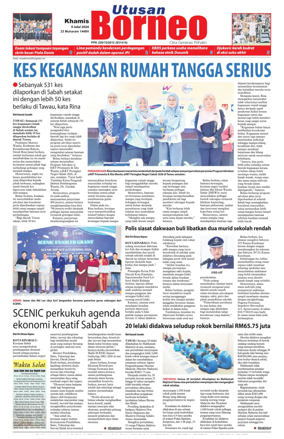 Cover of Utusan Borneo (Sabah)