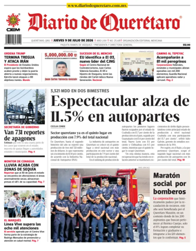Cover of Diario de Queretaro