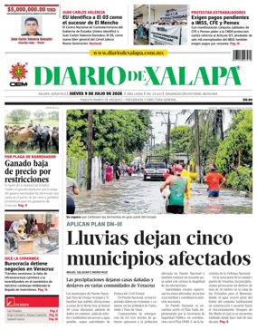 Cover of Diario de Xalapa