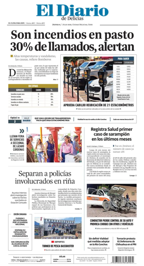 Cover of El Diario de Delicias