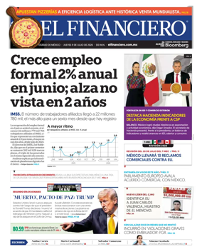 Cover of El Financiero