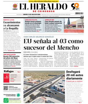 Cover of El Heraldo de Chihuahua