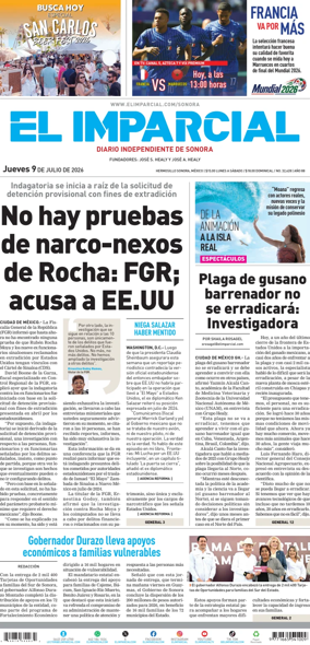 Cover of El Imparcial