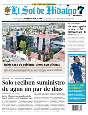 Cover of El Sol de Hidalgo