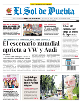 Cover of El Sol de Puebla