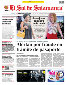 Cover of El Sol de Salamanca