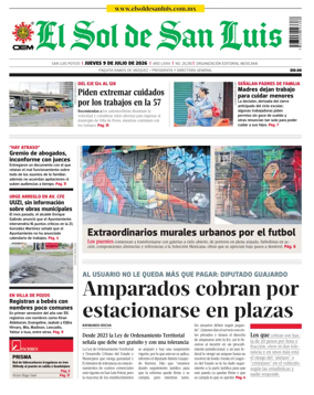 Cover of El Sol de San Luis Potosi