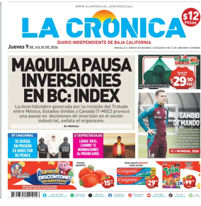 Cover of La Cronica