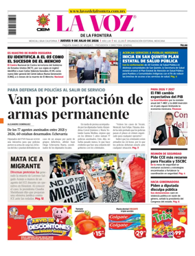 Cover of La Voz de la Frontera