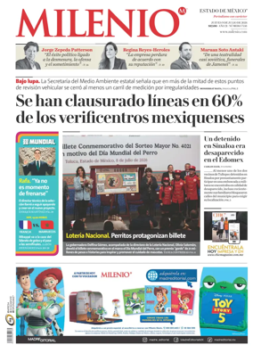 Cover of Milenio Edo de Mexico