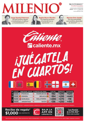 Cover of Milenio Monterrey