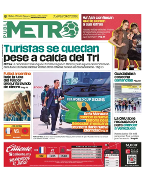 Cover of Publimetro Guadalajara