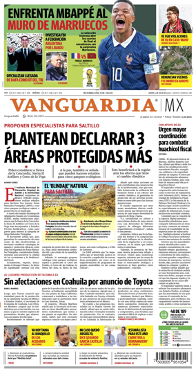 Cover of Vanguardia