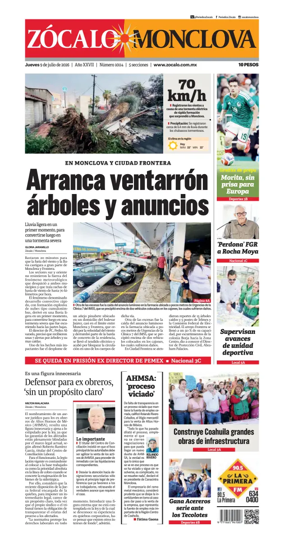 Cover of Zocalo Monclova