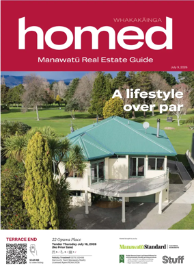 Cover of Homed Manawatu Standard