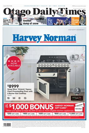 Cover of Otago Daily Times