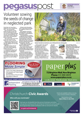 Cover of Pegasus Post (Christchurch)