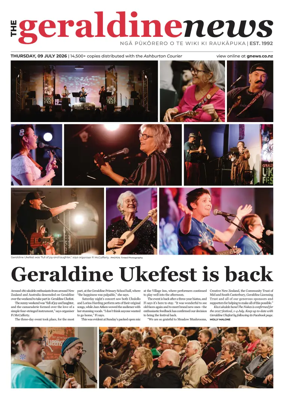 Cover of The Geraldine News