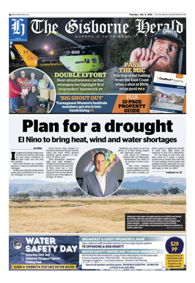Cover of The Gisborne Herald