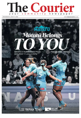 Cover of The Timaru Courier