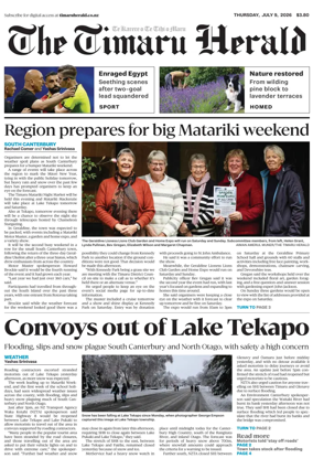 Cover of The Timaru Herald